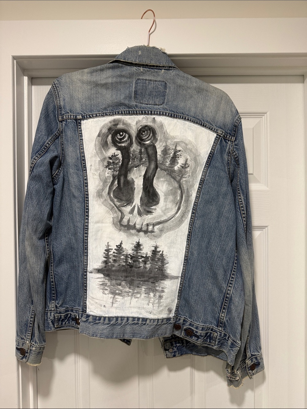 Vintage hand-painted,  Levi’s jacket